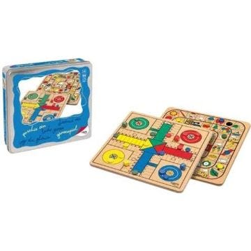 Jeu de société - CAYRO JUGUETES SL - 752 - Oie et Parchis - Marron - 60 min