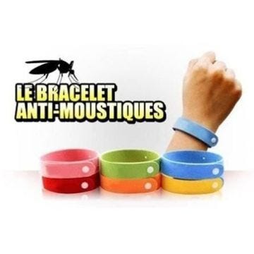 10 Bracelets Anti Moustiques