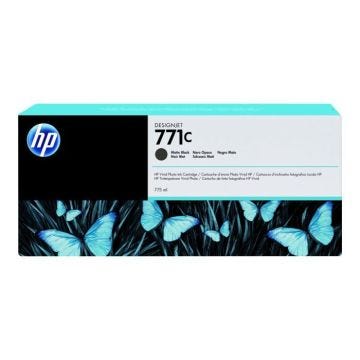HP - 1 Cartouche d'encre 771C Original - 775 ml - Noir
