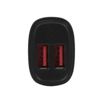 StarTech.com Chargeur de voiture USB à 2 ports - Haute puissance (24 W/4,8 A) - Noir (USB2PCARBKS)