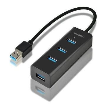 AXAGON Axago HUE-S2B USB 3.0 (3.1 Gen 1) Type-A 5000Mbit/s Noir hub - concentrateur - Hubs - concentrateurs (USB 3.0