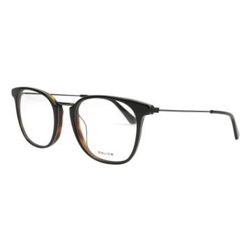 Lunettes de vue - Police - VPL-686 Clint 3-0NK7 - Noir brillant - Gunmetal foncé - Anti-UV
