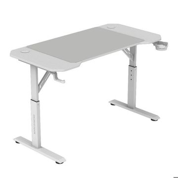 Bureau - MARS GAMING - MGD-ERGO120 - Hauteur Réglable 3 Positions - Surface Ergonomique - Structure Métallique