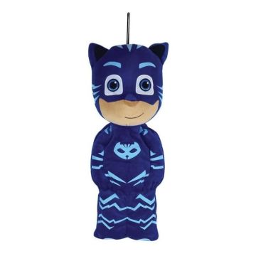 Jemini Pyjamasques peluche range pyjama bleu (forme personnage)