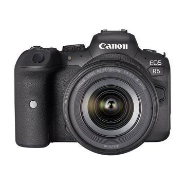 Appareil Photo Hybride - Canon - EOS R6 - 20,1 MP - 4K - Objectif RF 24-105mm