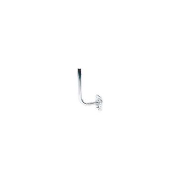 Bras mural - ERARD - 800952 - Tube acier à 50 - long. hors tout 31 cm - coude 47 cm
