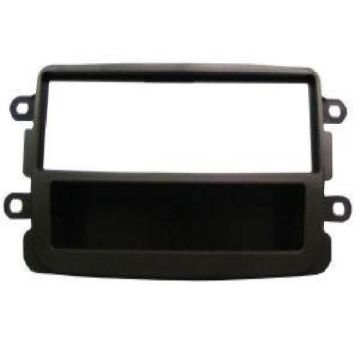 Facade autoradio FA262F compatible avec Dacia - Gris Fonce