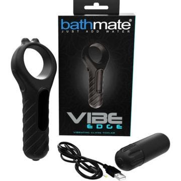 Masturbateur vibrant - BATHMATE - Vibe Edge - Silicone - 10 modèles de vibrations