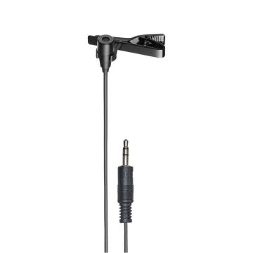 Micro audio cravate - AUDIO-TECHNICA - ATR3350X - Couleur noire - Matériel de qualité - Mixte