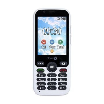 Téléphone mobile DORO 7010 - 4G LTE - MicroSD slot - GSM - 320 x 240 pixels - 3 MP - Blanc