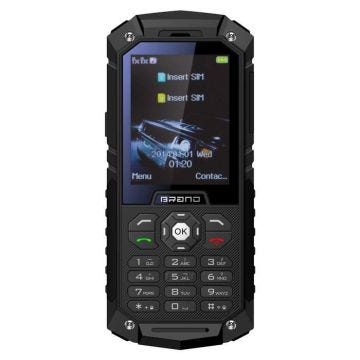 Téléphone Incassable YONIS - Dual SIM Antichoc Waterproof IP68 - Noir +SD 32Go