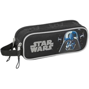 Trousse Double - SAFTA - Star Wars Rebellion - Confortable - Polyvalente - Qualité supérieure