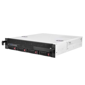 SilverStone SST-RM21-304 - Châssis de serveur monté en rack 2U, prenant en charge 4x HDD - SSD SAS - S3.5 "