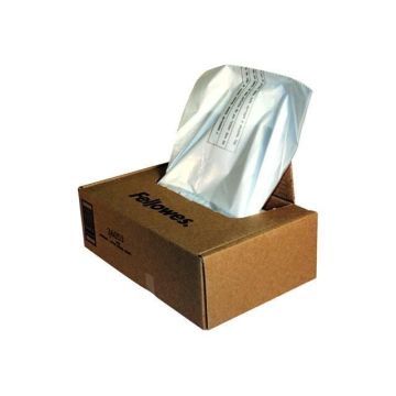 Fellowes Powershred Sac poubelle (pack de 100) pour Fellowes C14, DM15C, DM17Ci, DM17Cs; Powershred SB-95C, SB-97Cs, SB-99Ci