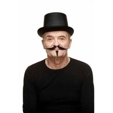 Viving Costumes 205053 Moustache (Taille Unique) - Viving Costumes205053