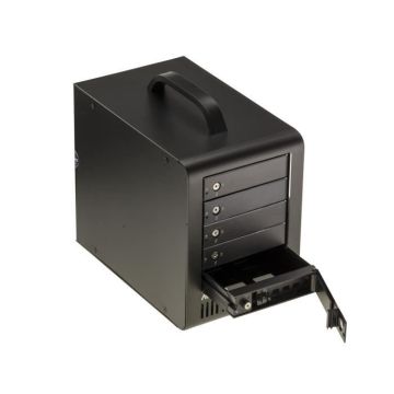 Boitier Baie USB 3.0 5G pour 5 disques SATA . Alimentation 78W, capacité 80TB. Raid Materiel 0 1 3 5 10 Large Clone