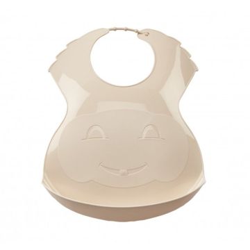 THERMOBABY Bavoir semi-rigide - Marron glacé