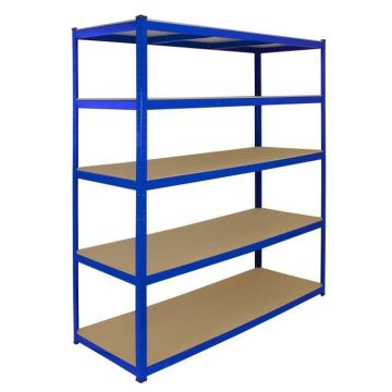 Rayonnage T-Rax Bleu 160cm x 60cm x 180cm