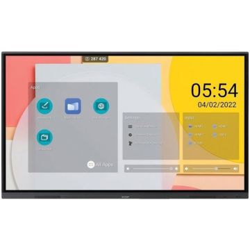Écran plat LCD rétro-éclairé par LED avec écran tactile (multi-touches) - Sharp NEC Display Solutions - Sharp PN-L862B L2B Series -