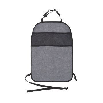 Protection De Siège Voiture TINEO Pour Bébé - Filet De Rangement - Fixation Universelle - 61x45cm
