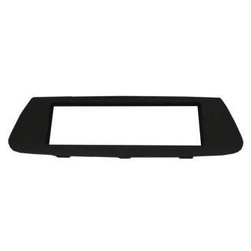 Adaptateur de façade d'autoradio simple DIN Noir Renault Scenic 2009 >