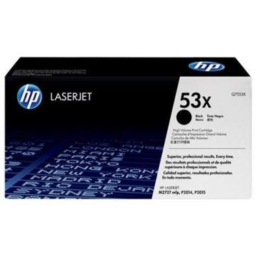 TONER HP 53X (Q7553X) noir - cartouche authentique pour imprimantes HP LaserJet P2014/P2015/M2727MFP