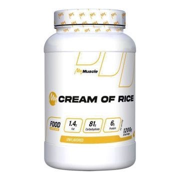 Crème de riz MyMuscle - My Cream of Rice - Saveur neutre 1200g
