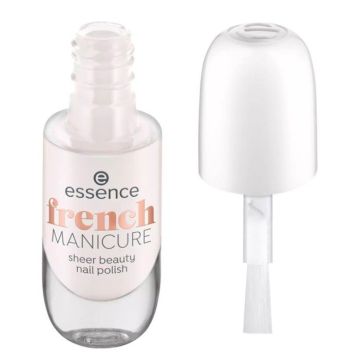 ESSENCE SHEER BEAUTY MANICURE FRENCH ESMALTE DE UÑAS 02 ROSE ON ICE