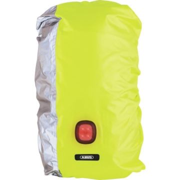 Housse de sac à dos ABUS lumino night cover - Jaune - Adulte - Homme - Taille unique