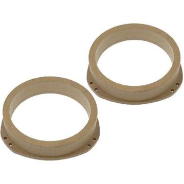 Entretoises Haut-Parleur Bois MDF 165mm - ADNAUTO - Opel Astra - impregnees - vernies