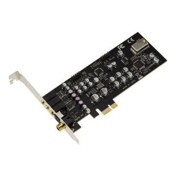 Carte Son HiFi HD 7.1 24 Bits 192KHz 100db sur Port PCIe - Oxygen CM8828 / CM9882A - High et Low Profile