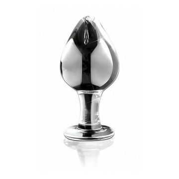 Massager en verre - Pipedream - Icicles No. 25 - Hypoallergénique - Transparent - Droit