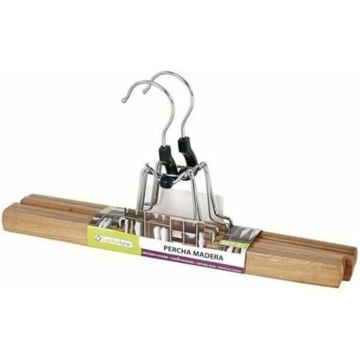 Cintres en bois CONFORTIME - Lot de 2 - Multicolore