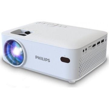 Philips NeoPix 100,Vidéoprojecteur Fixe,écran de 65 165 cm,Blanc