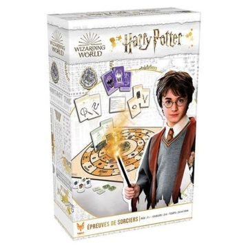 Jeu de société - Topigames - Harry Potter Les Défis - Multicolore - Idéal pour les fans - Classique