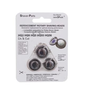 Têtes de rasoir - PHILIPS - HQ4 HQ3 HQ5 HQ55 HQ6 - Compatible avec rasoirs - Mixte - Crochet inclus