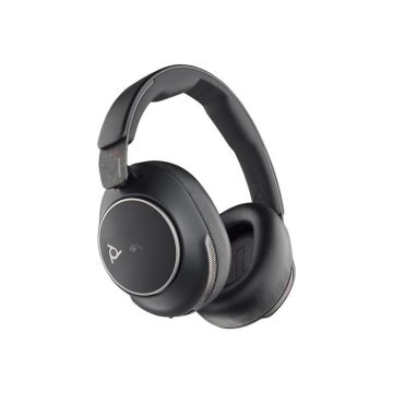 Micro-casque - HP - Poly Voyager Surround 80 UC - Certifié Microsoft Teams - Filaire - Circum-aural
