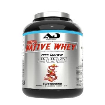 Whey native Addict Sport Nutrition - Native Whey Zero - Strawberry 2000g