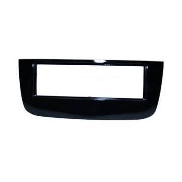 Adaptateur de façade d'autoradio simple DIN Noir Fiat Punto 2009 >