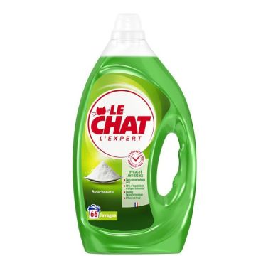 Lessive Liquide l'Expert Bicarbonate LE CHAT le bidon de 2.97L