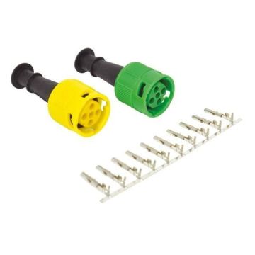 Carpoint bouchons éclairage de la remorque jaune/vert/noir 7 pièces