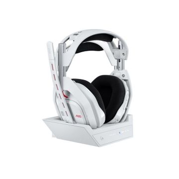 Casque gaming sans fil - Logitech - A50 LIGHTSPEED - PRO-G GRAPHENE - Basculement 3 systèmes - USB-C