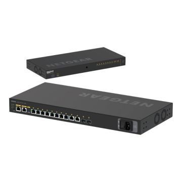 Commutateur - NETGEAR - M4250-10G2F-PoE+ - 10 x 10/100/1000 - 2 x Gigabit SFP - PoE+ 125W