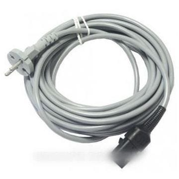 CABLE ALIMENTATION SECTEUR GRIS 10M POUR ASPIRATEUR NILFISK ADVANCE - BVMPIECES