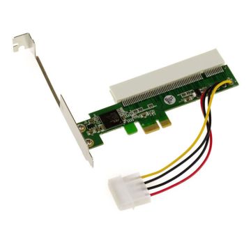 Adaptateur Convertisseur type pont PCI vers PCI Express, pour monter une carte PCI sur un port PCIe avec Chipset PERICOM PLX PEX8111