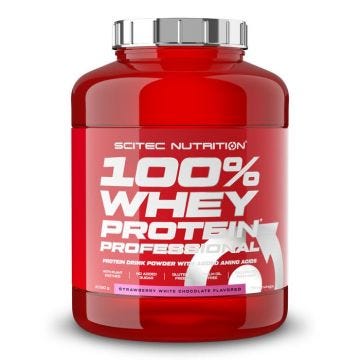 100% Whey Protein 2350g ( strawberry white chocolate ) - Scitec Nutrition