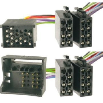 Kit 2 fiches ISO BMW 1/ 3/ 5/ 6/ 7/ 8/ X3/ X5/ Z3/ Z4/ Z8