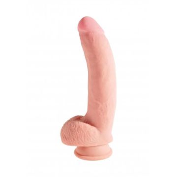 10" Triple Density Cock with Balls - Flesh flesh