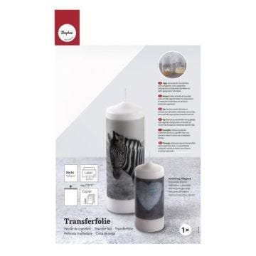 Feuille de transfert A4 pour bougies - Rayher {couleur}