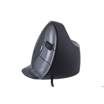 VerticalMouse D, souris noir/argent, moyen, RH